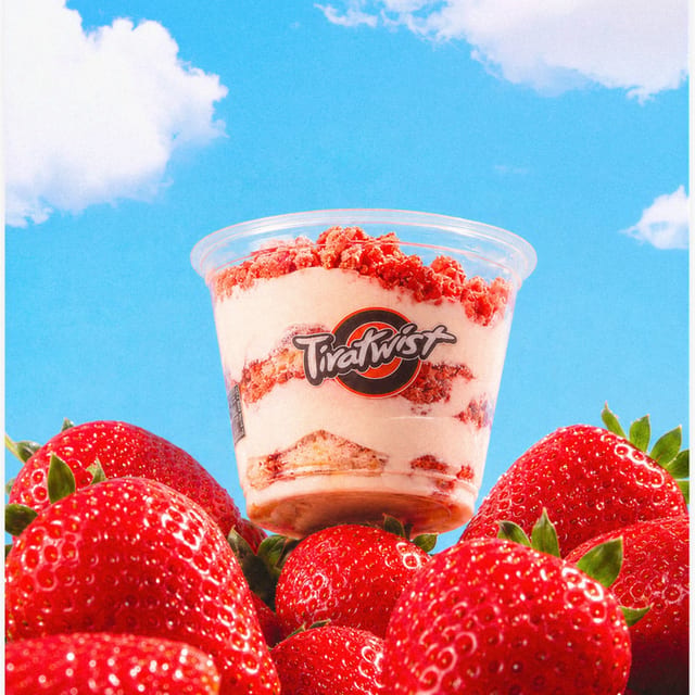 Strawberry - Tiratwist Dessert.